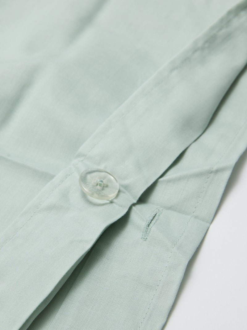 Dekbedovertrek (140 x 200cm) - Kiabi Home blauw - Kiabi