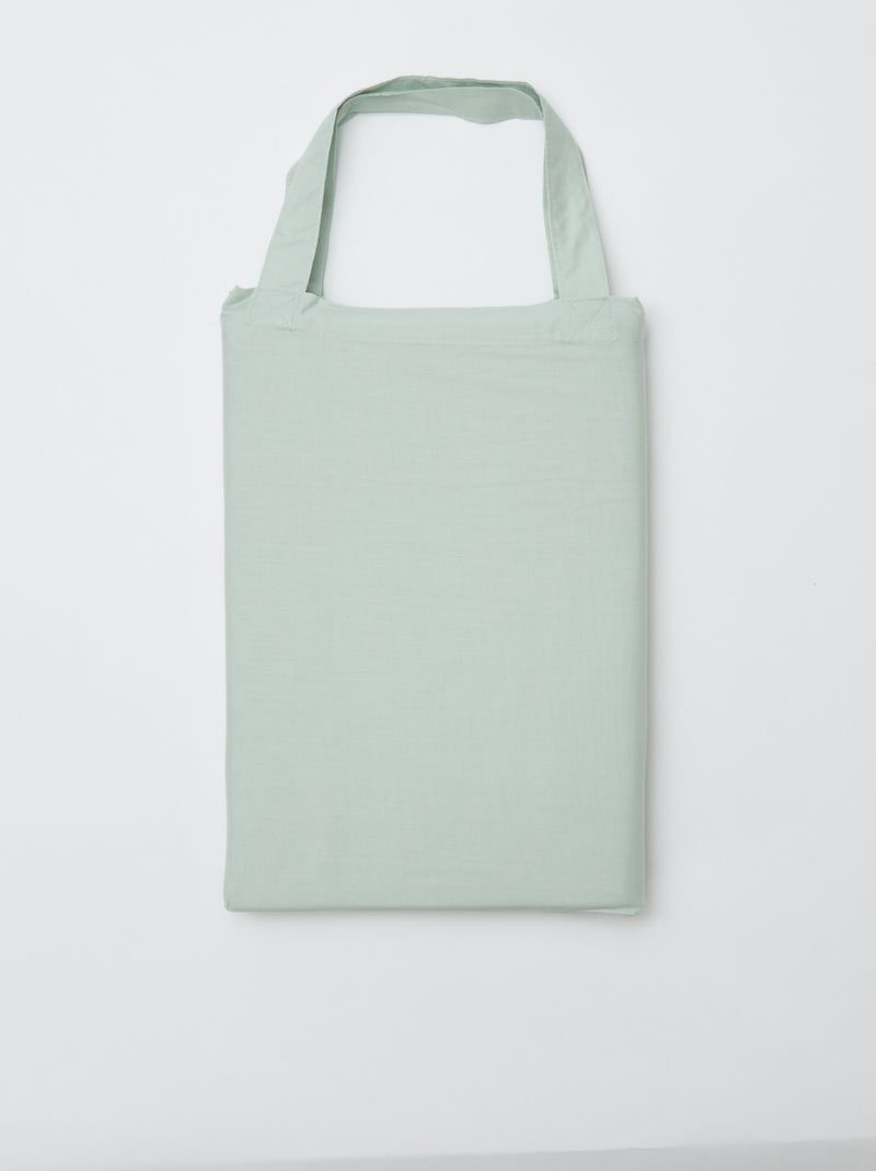 Dekbedovertrek (140 x 200cm) - Kiabi Home blauw - Kiabi