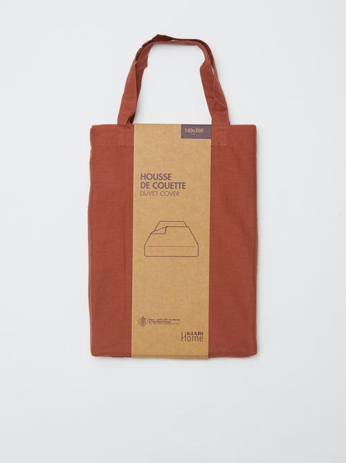 Dekbedovertrek (140 x 200cm) - Kiabi Home - Kiabi Dekbedovertrek (140 x 200cm) - Kiabi Home - Kiabi