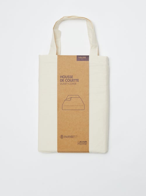 Dekbedovertrek (140 x 200cm) - Kiabi Home - Kiabi