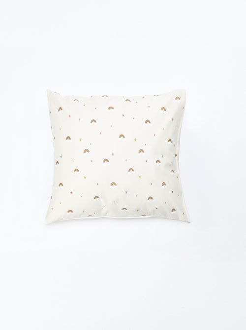 Dekbedovertrek (140 x 200cm) + kussensloop - 2-delige set - Kiabi