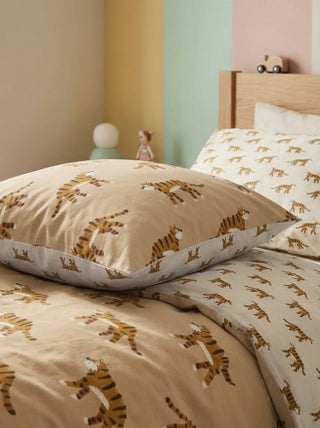 Dekbedovertrek (140 x 200cm) + kussensloop - 2-delige set