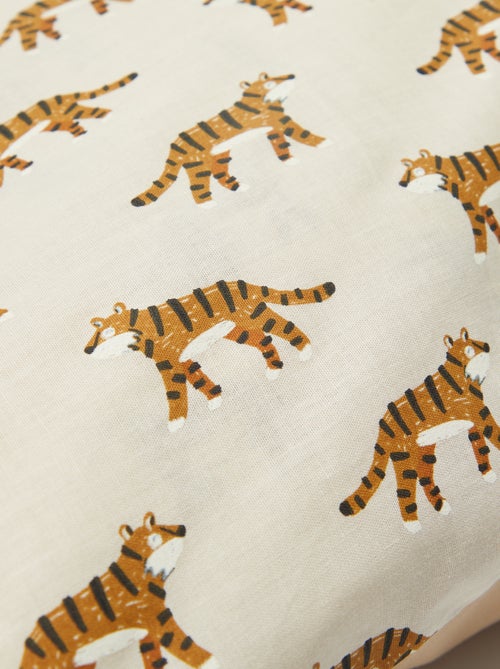 Dekbedovertrek (140 x 200cm) + kussensloop - 2-delige set - Kiabi