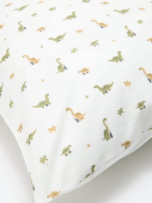 Dekbedovertrek (140 x 200cm) + kussensloop - 2-delige set - Kiabi