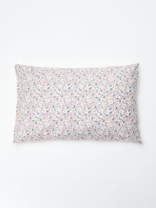 Dekbedovertrek (140 x 200cm) + kussensloop - 2-delige set - Kiabi