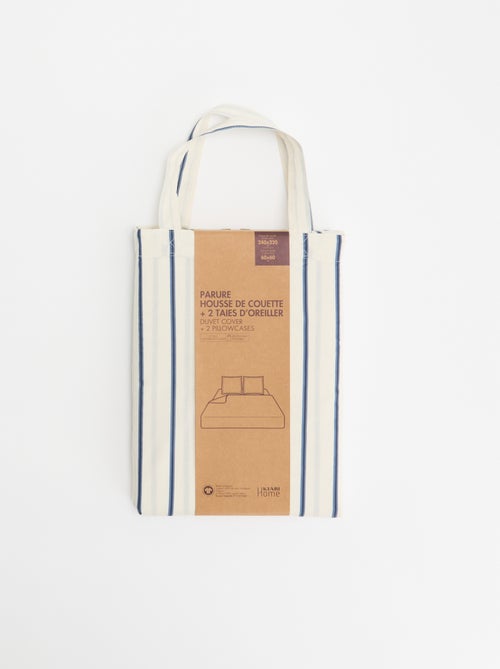 Dekbedovertrek 2 personen (240 x 220cm) van katoen - Kiabi Home - Kiabi