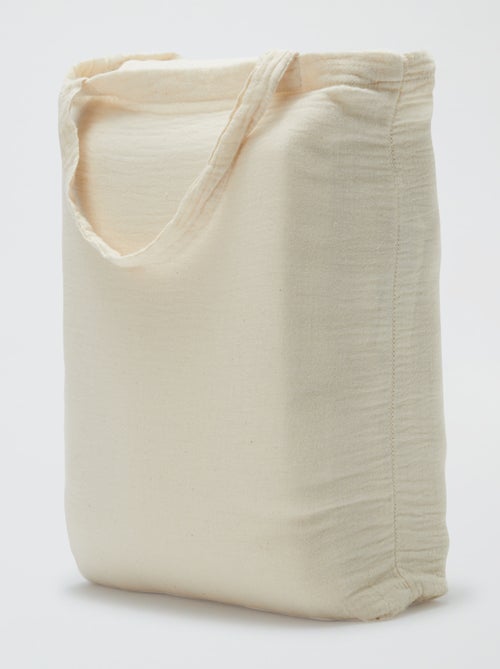 Dekbedovertrek 2 personen (240 x 220cm) van katoengaas - Kiabi Home - Kiabi