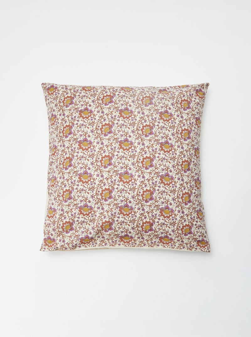 Dekbedovertrek 2-persoons (240 x 220cm) van katoen - Kiabi Home BIEGE - Kiabi