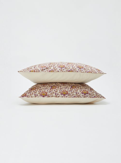 Dekbedovertrek 2-persoons (240 x 220cm) van katoen - Kiabi Home - Kiabi