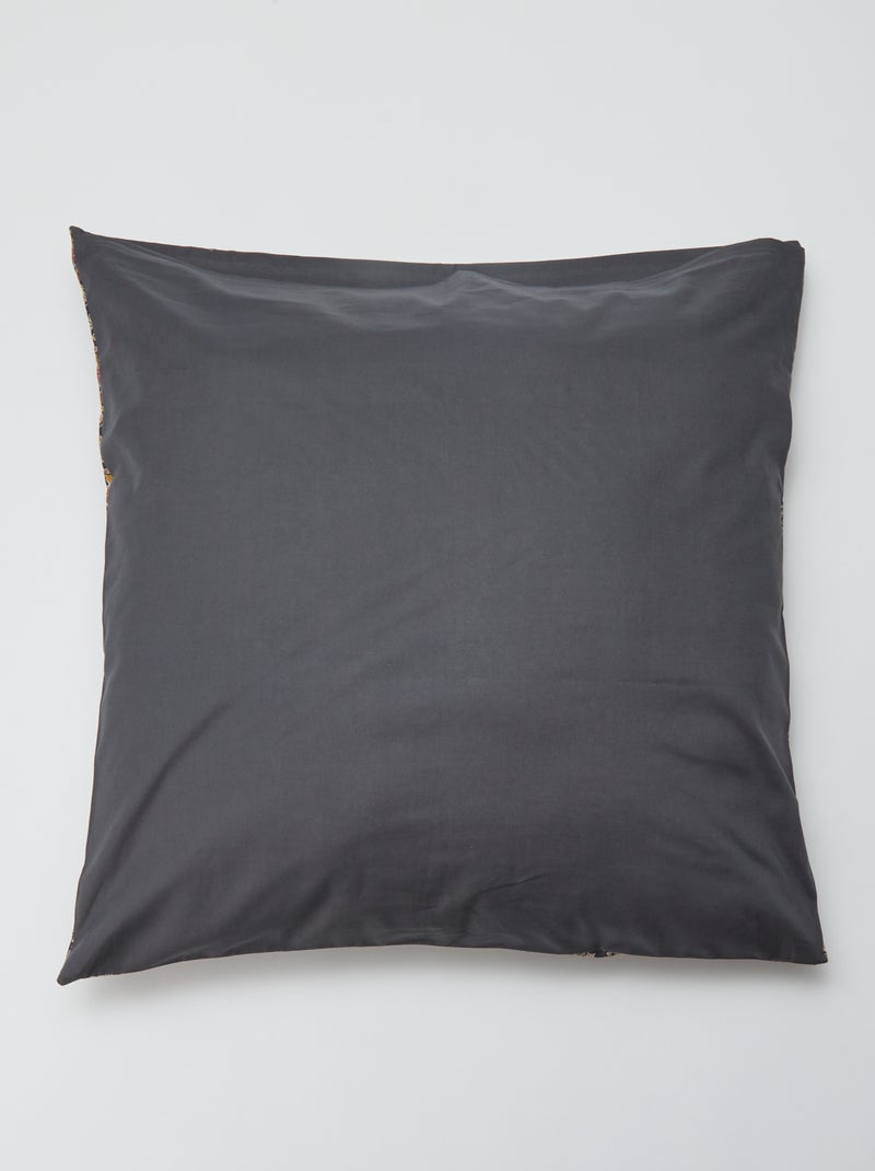 Dekbedovertrek 2-persoons (240 x 220cm) van katoen - Kiabi Home GRIJS - Kiabi