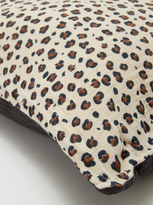 Dekbedovertrek 2-persoons (240 x 220cm) van katoengaas - Kiabi Home - Kiabi