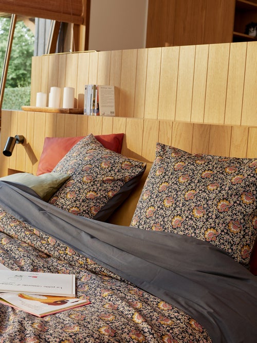 Dekbedovertrek 2-persoons (240 x 220cm) van katoengaas - Kiabi Home - Kiabi