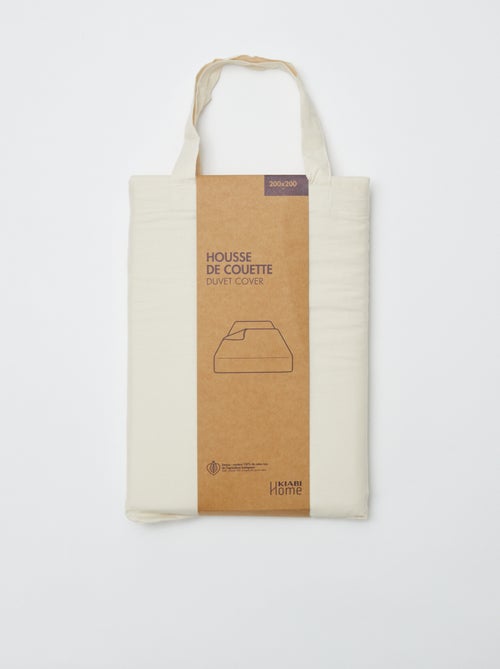 Dekbedovertrek (200 x 200 cm) - Kiabi Home - Kiabi