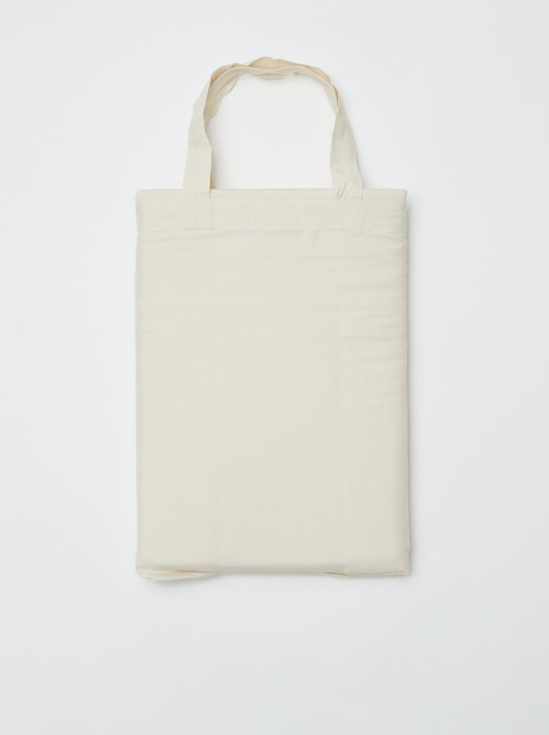 Dekbedovertrek (200 x 200cm) - Kiabi Home WIT - Kiabi