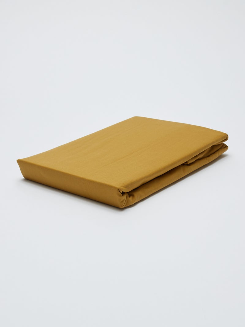 Dekbedovertrek (240 x 220 cm) - Kiabi Home Mosterdgeel - Kiabi