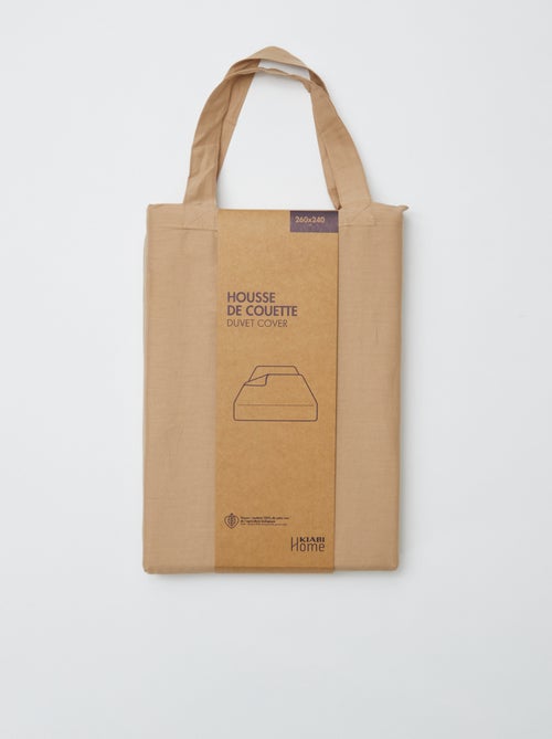 Dekbedovertrek (260x240 cm) - Kiabi Home - Kiabi Dekbedovertrek (260x240 cm) - Kiabi Home - Kiabi