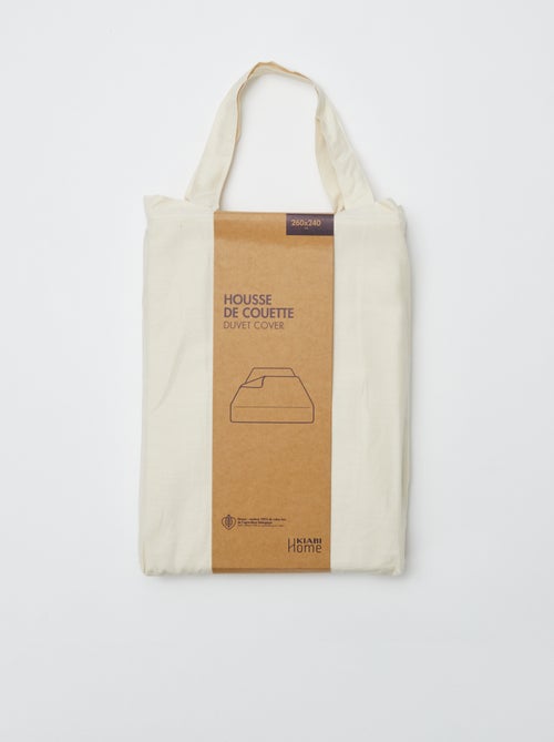 Dekbedovertrek (260x240 cm) - Kiabi Home - Kiabi