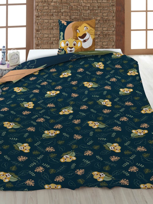 Dekbedovertrek 'De Leeuwenkoning' 140x200 cm met kussensloop - Kiabi