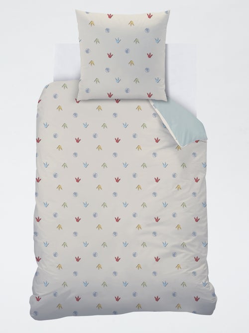 Dekbedovertrek 'Dinosauriërs' - 1 persoon - Kiabi