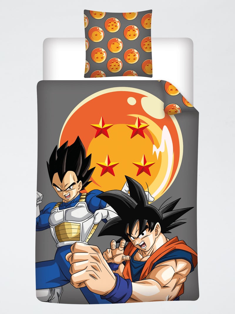 Dekbedovertrek 'Dragon Ball Z' Oranje - Kiabi