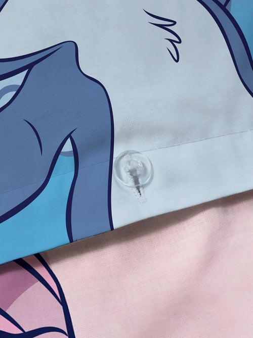 Dekbedovertrek met 'Stitch en Angel' print - 1-persoons - Kiabi