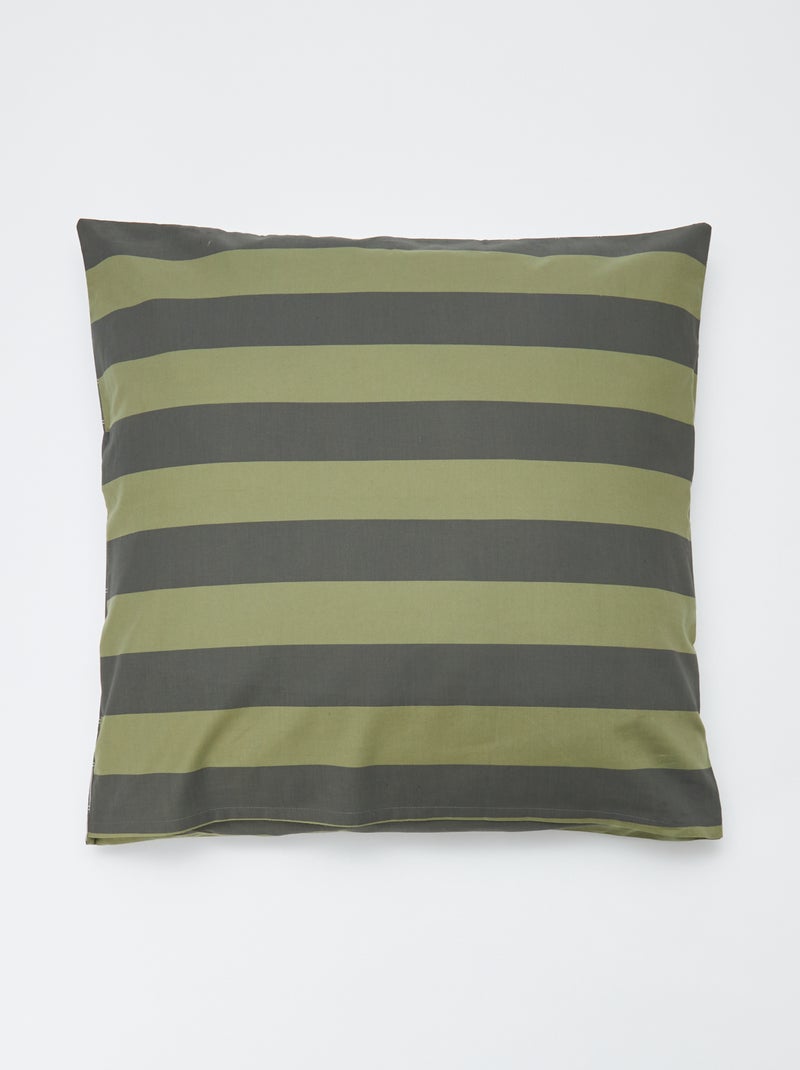 Dekbedovertrek set (260 x 60 cm) + 2 kussenslopen GRIJS - Kiabi