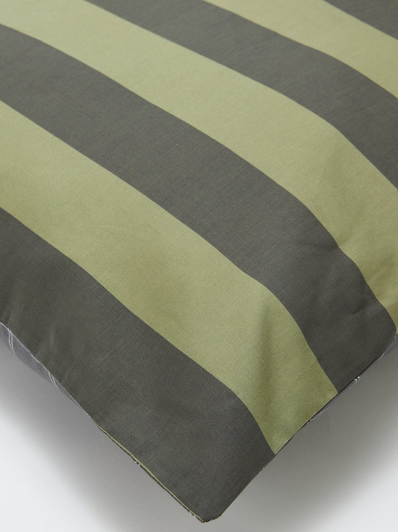 Dekbedovertrek set (260 x 60 cm) + 2 kussenslopen GRIJS - Kiabi