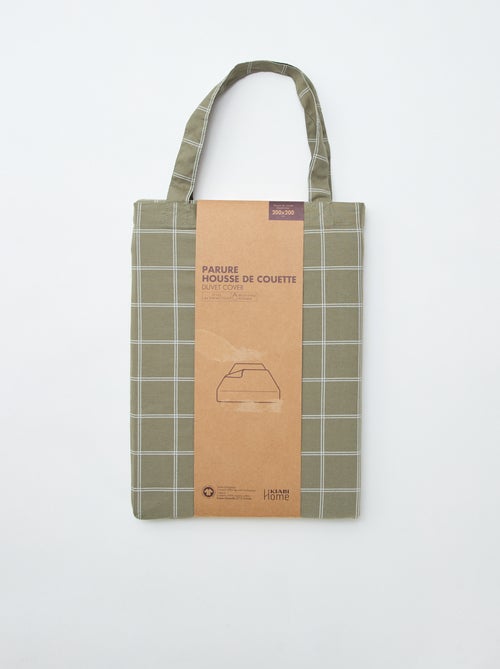 Dekbedovertrek van katoen (200 x 200 cm) - Kiabi Home - Kiabi