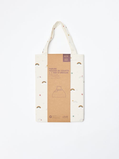 Dekbedovertrekset 1-persoons (80x120cm) - Kiabi Home - Kiabi Dekbedovertrekset 1-persoons (80x120cm) - Kiabi Home - Kiabi