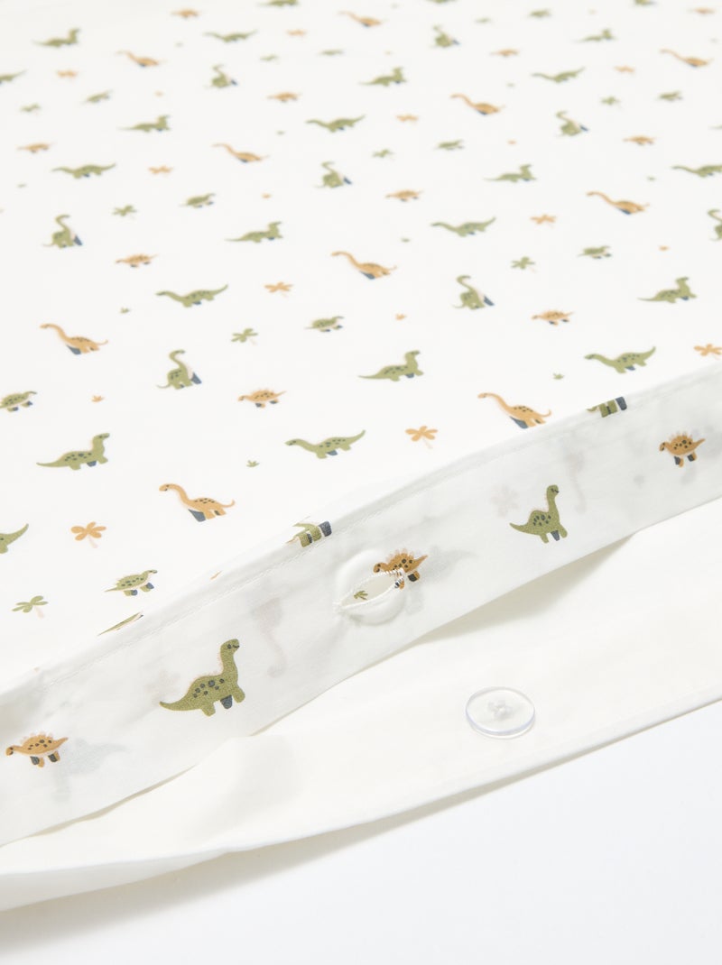 Dekbedovertrekset 1-persoons (80x120cm) - Kiabi Home Biege - Kiabi