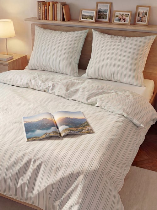 Dekbedovertrekset 2-persoons (200x200 cm) - Kiabi Home - Kiabi Dekbedovertrekset 2-persoons (200x200 cm) - Kiabi Home - Kiabi