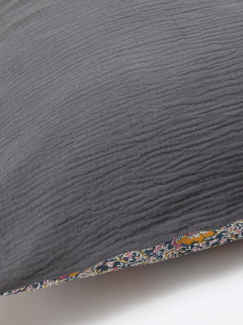 Dekbedovertrekset 2-persoons 240 x 220 cm van dubbel katoenen gaas - Kiabi Home - Kiabi Dekbedovertrekset 2-persoons 240 x 220 cm van dubbel katoenen gaas - Kiabi Home - Kiabi