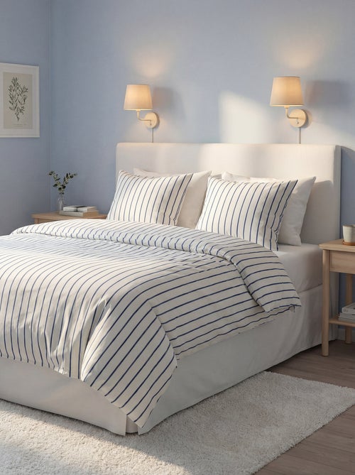 Dekbedovertrekset 2-persoons (260 x 240cm) van katoen - Kiabi Home - Kiabi