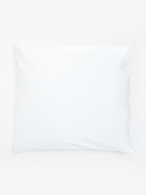 Dekbedovertrekset 200 x 200 cm + 2 kussenslopen 63 x 63 cm - KIABI Home - Kiabi Dekbedovertrekset 200 x 200 cm + 2 kussenslopen 63 x 63 cm - KIABI Home - Kiabi