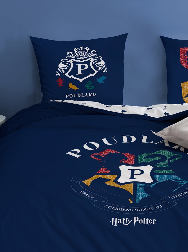 Dekbedovertrekset 'Harry Potter' - 1 persoon Zwart - Kiabi
