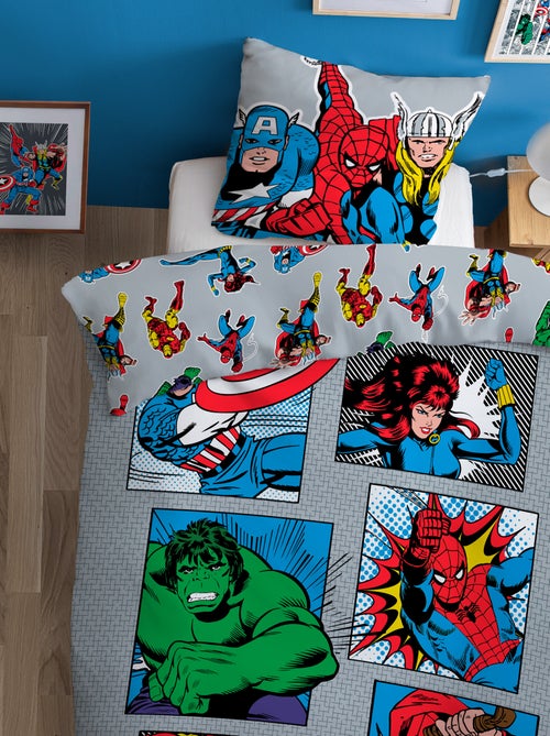 Dekbedovertrekset met 'Avengers'-print - 1 persoon - Kiabi