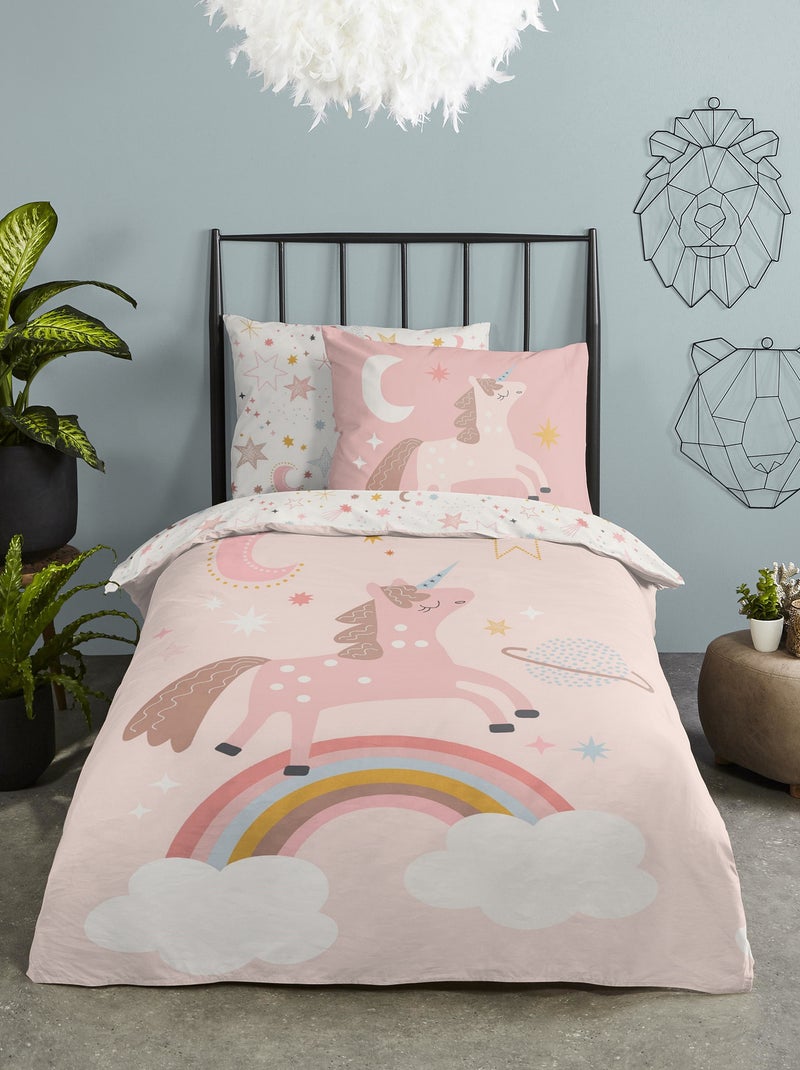 Dekbedset - 1-persoonsbed ROSE - Kiabi