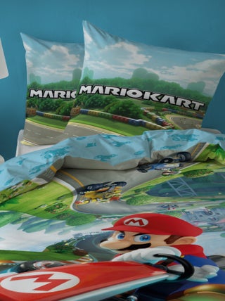 Dekbedset - 'Mario Kart' - 1-persoonsbed