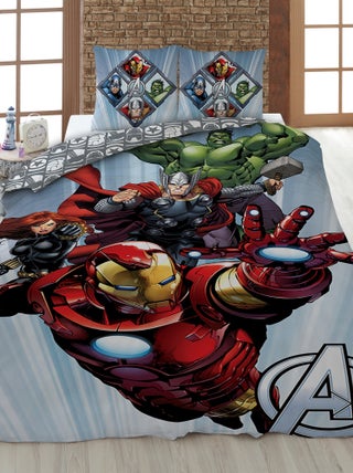 Dekbedset 'Avengers' - 1-persoonsbed