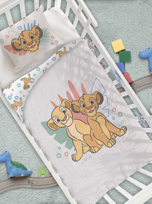 Dekbedset 'De Leeuwenkoning' - 1-persoonsbed - Kiabi