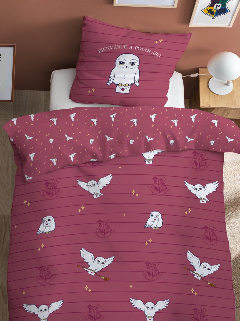 Dekbedset 'Harry Potter' - 1-persoonsbed ROOD - Kiabi