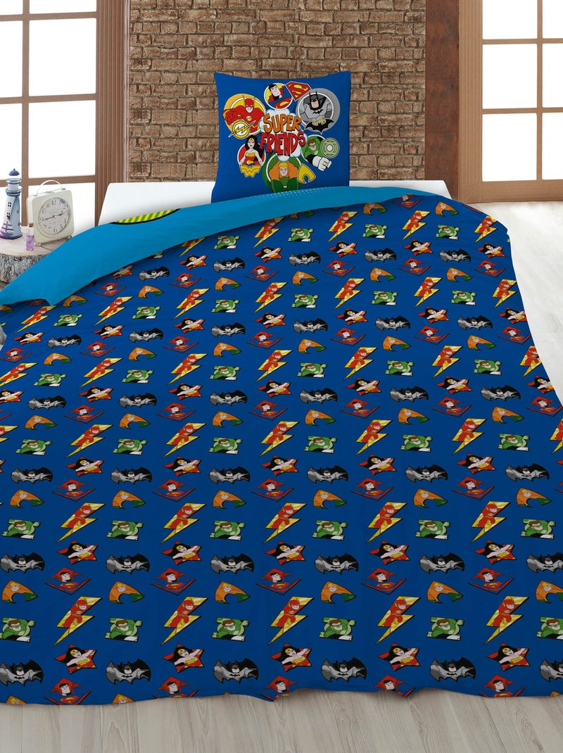 Dekbedset 'Hero' - Voor 1-persoonsbed Blauw - Kiabi
