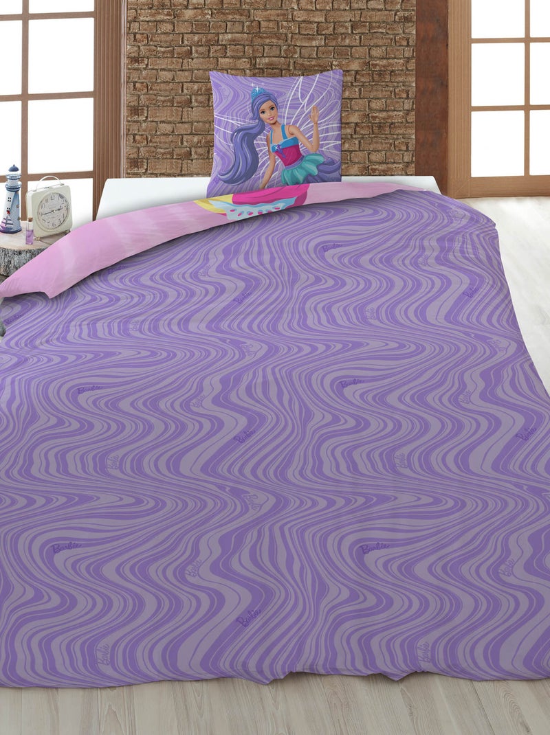 Dekbedset met Barbie-print - 1-persoonsbed ROSE - Kiabi