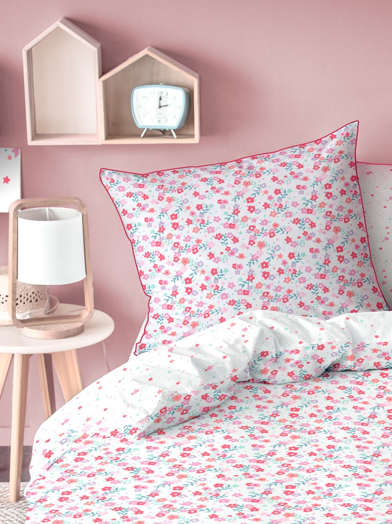 Dekbedset met bloemmotief - 1-persoonsbed ROSE - Kiabi
