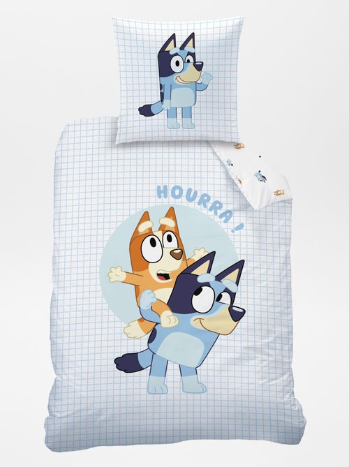 Dekbedset met 'Bluey'-print - 1-persoonsbed - Kiabi