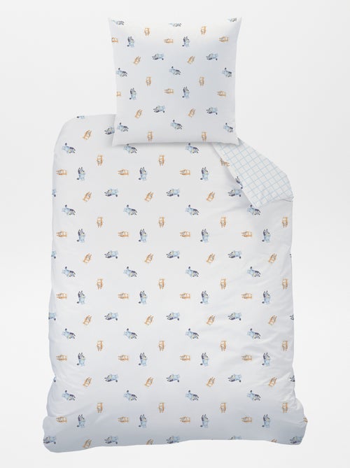 Dekbedset met 'Bluey'-print - 1-persoonsbed - Kiabi