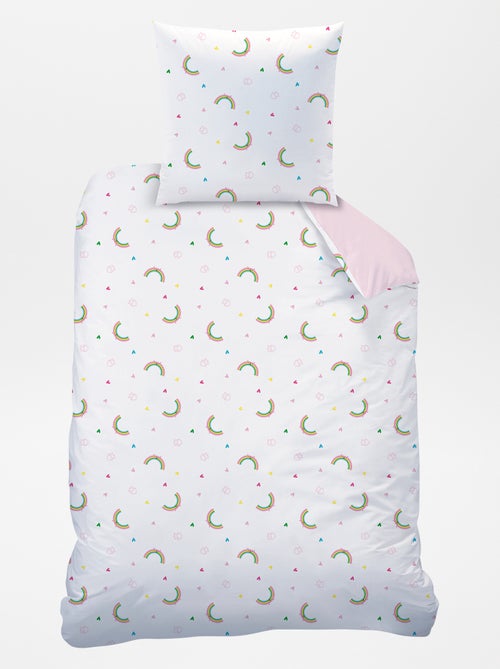 Dekbedset met Gabby's Poppenhuis-print - 1-persoonsbed - Kiabi