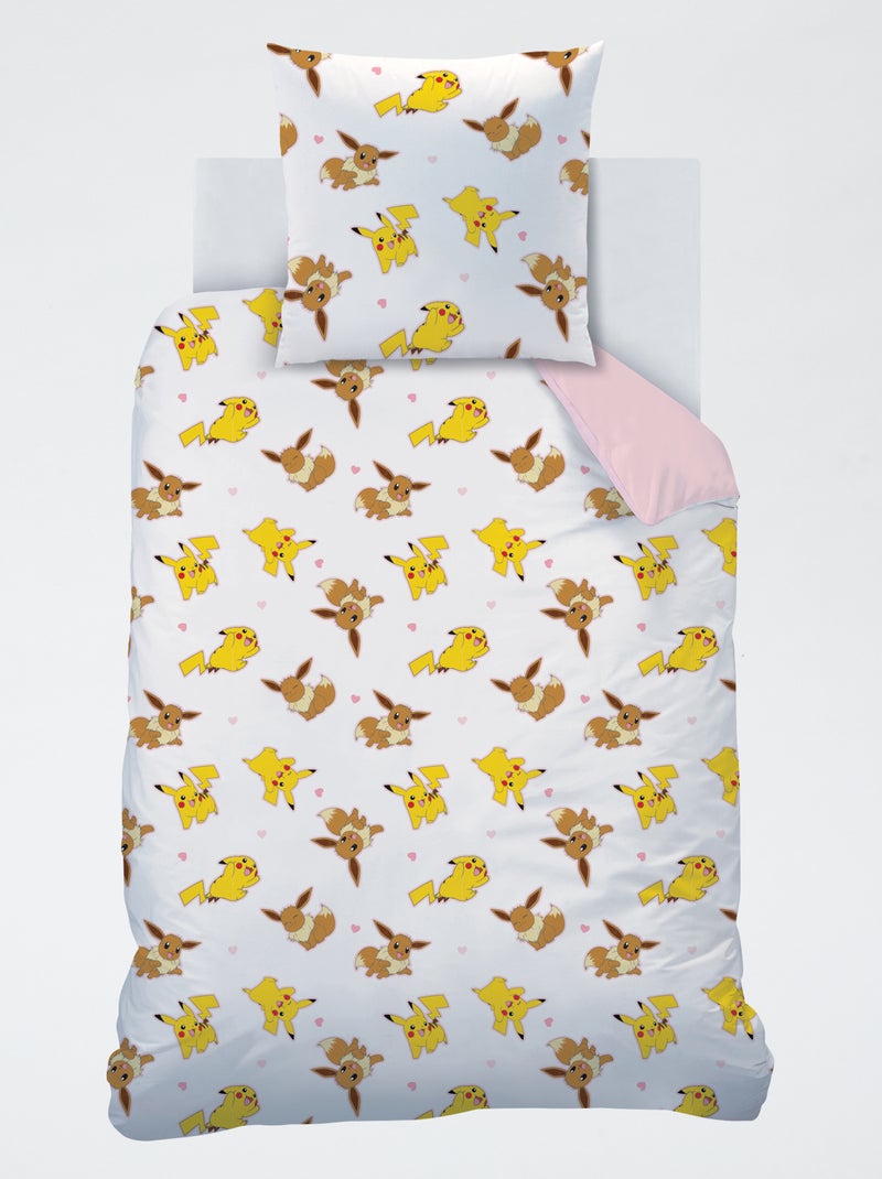 Dekbedset met 'Pokémon'-print Rose - Kiabi