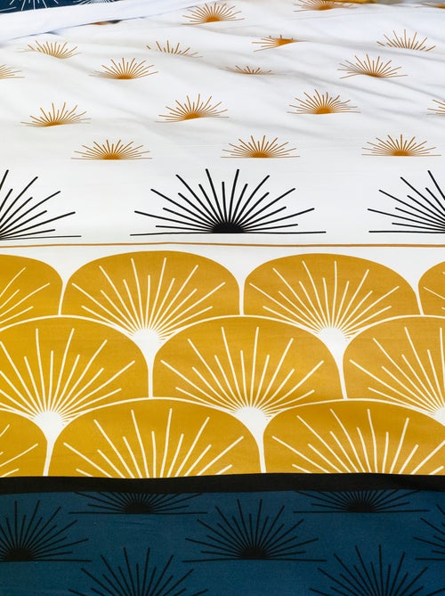 Dekbedset met print - Voor 2-persoonsbed - Kiabi