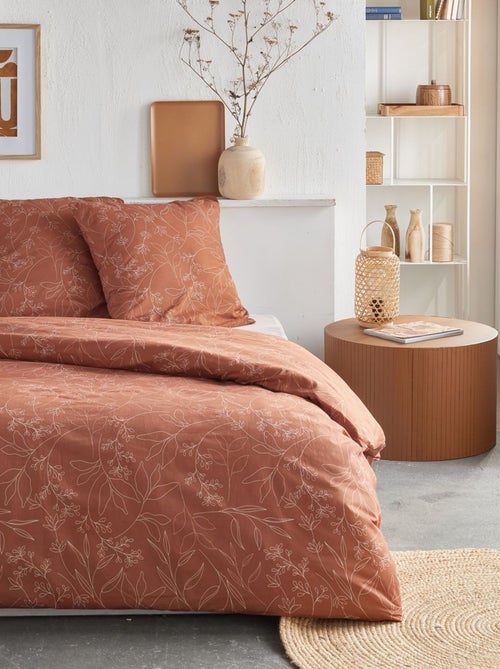 Dekbedset met print - Voor 2-persoonsbed - Kiabi
